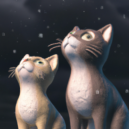 sad-2-cats-looking-at-night-sky-3d-sculpting-digital-art.8fb68bf7030f651b.png
