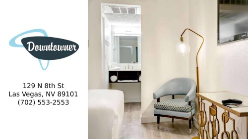 Downtowner Boutique Hotel
129 N 8th St
Las Vegas, NV 89101
(702) 553-2553