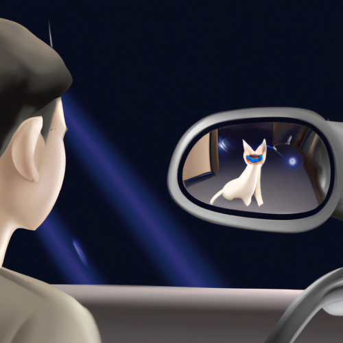 a-man-looking-at-car-back-mirror-a-sad-siamese-cat-when-drive-night-in-the-backgrounddigital-3d-vector
